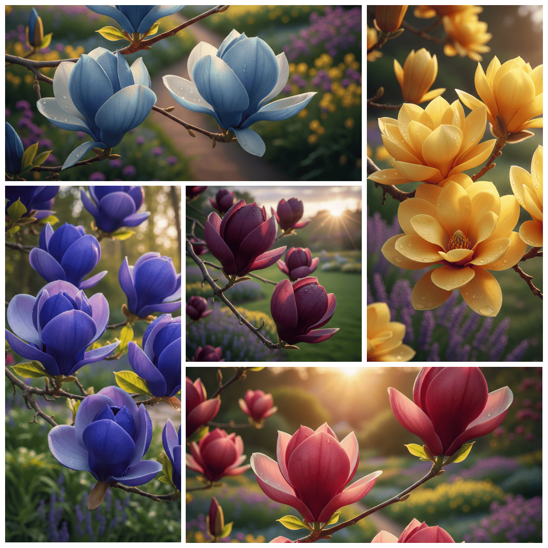 Magnolie la Ghiveci Pachet PROMO 4- 5 Bucati Mix