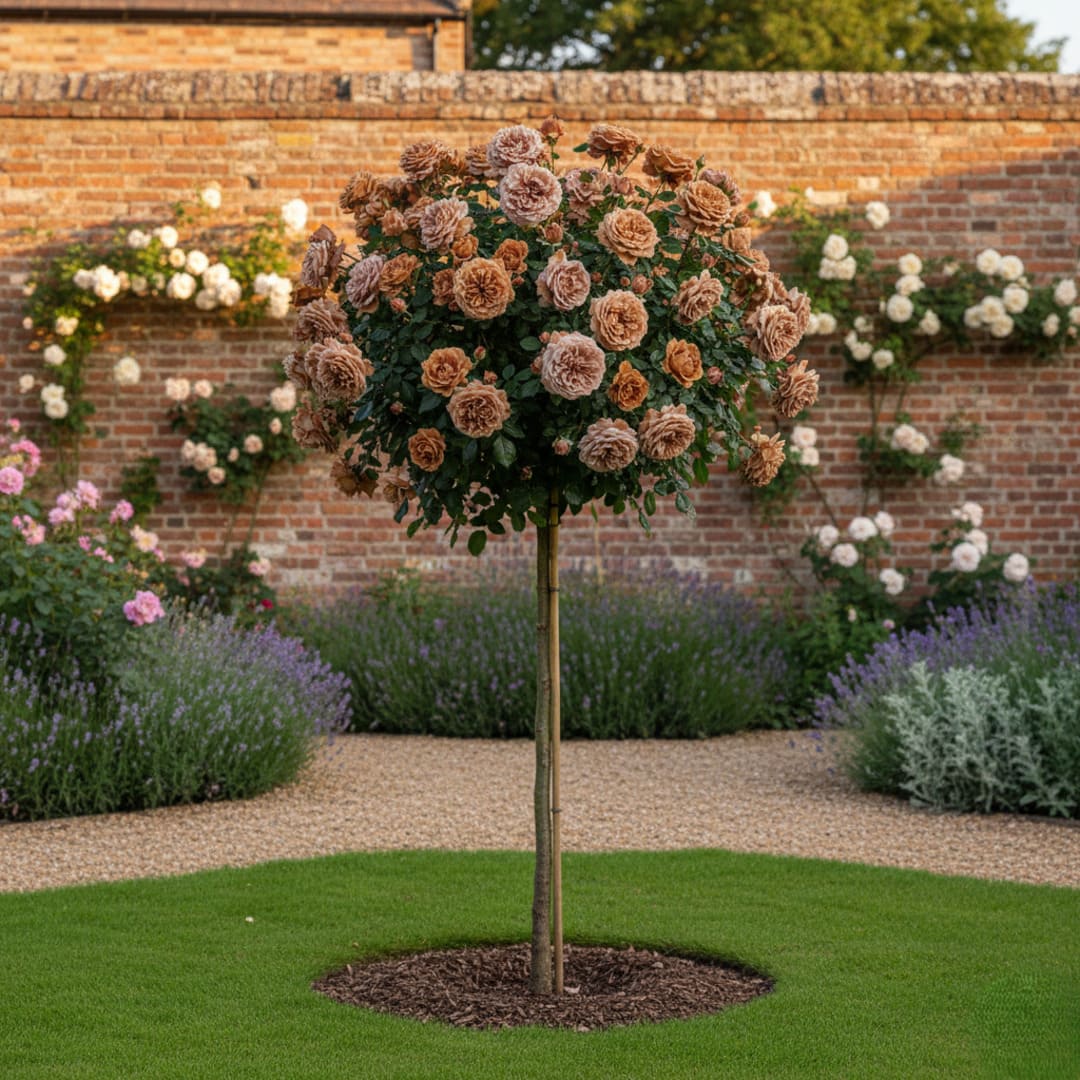 Trandafir Pomisor "Cafe" - H 150-160cm, Anul 4