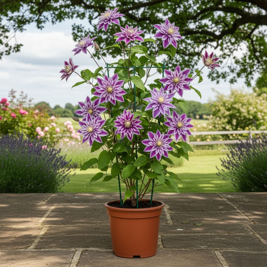 Clematis Cățărător Taiga la Ghiveci H 50cm+