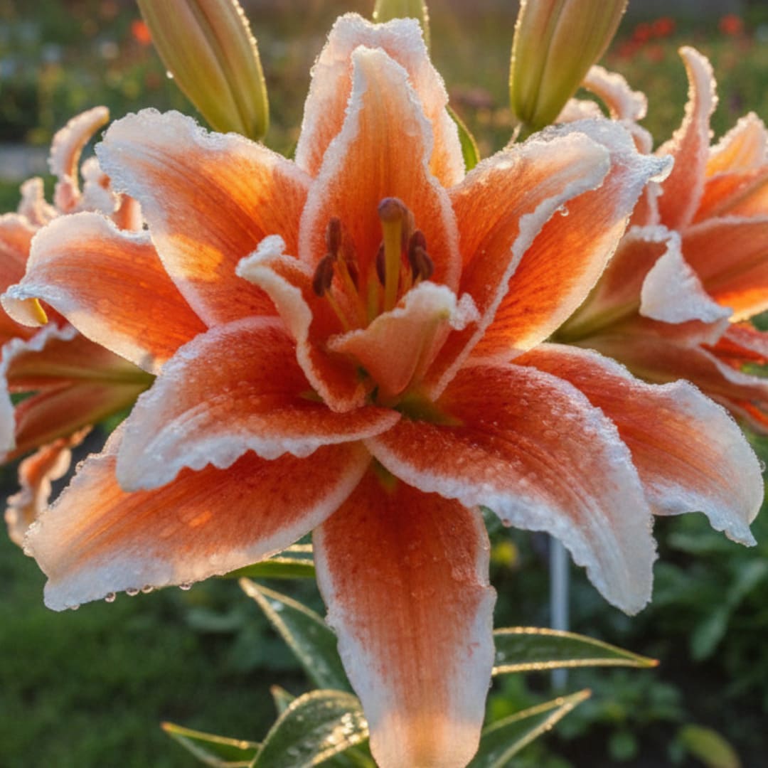 Bulbi de Crini Parfumati "Double Orange", 1 Bucata