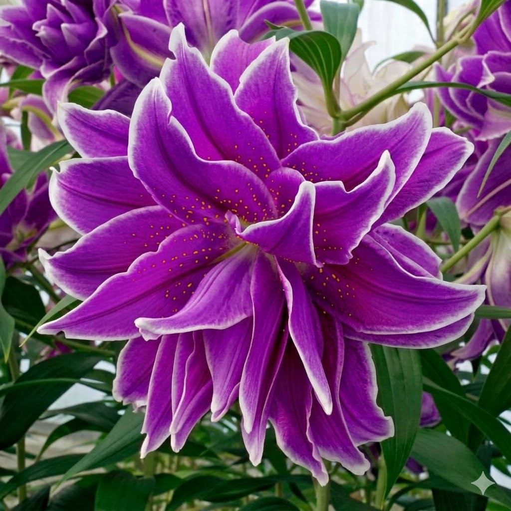 Bulbi Crini Dublii Parfumati, Giganti "Light Purple", 2 Bucati