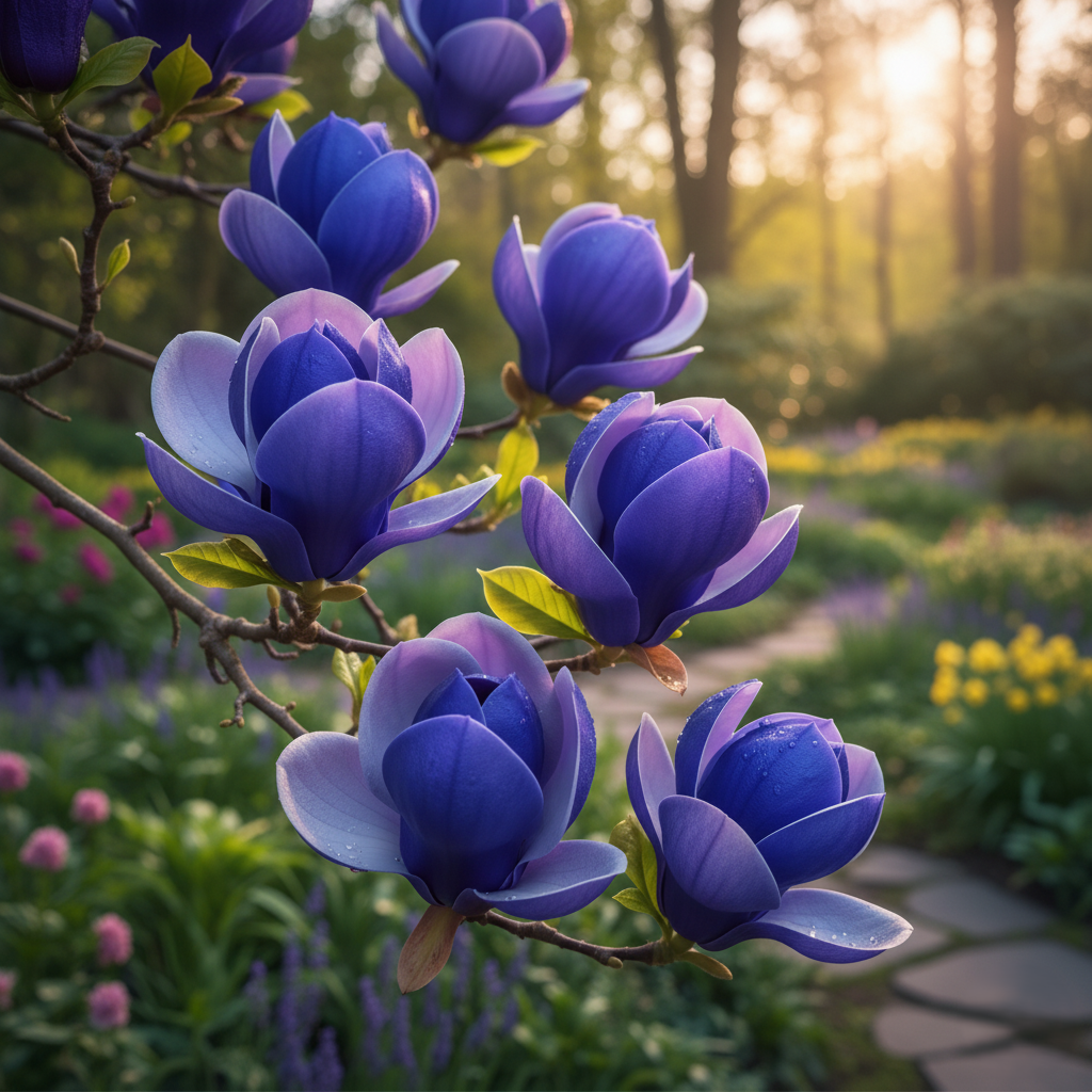 Magnolie Albastra "Blue Wow" la Ghiveci - H 40-50cm