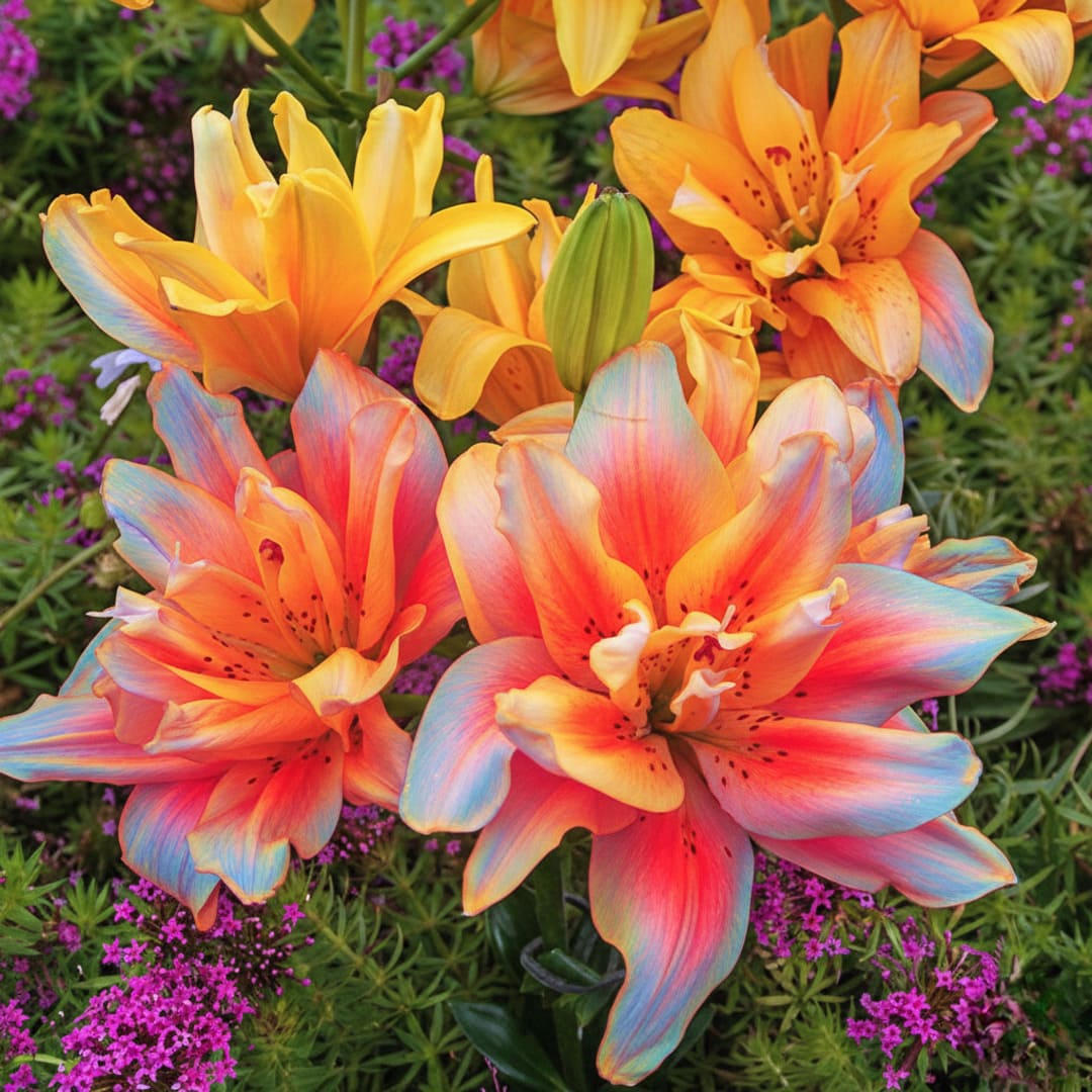 Bulbi de Crini Giganti "Orange Gradient", 2 Bucati