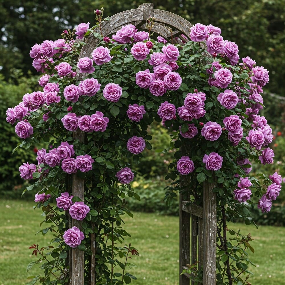 Butas Trandafiri Cataratori "Blue Magic" Anul 3 - Rădăcină Împachetată