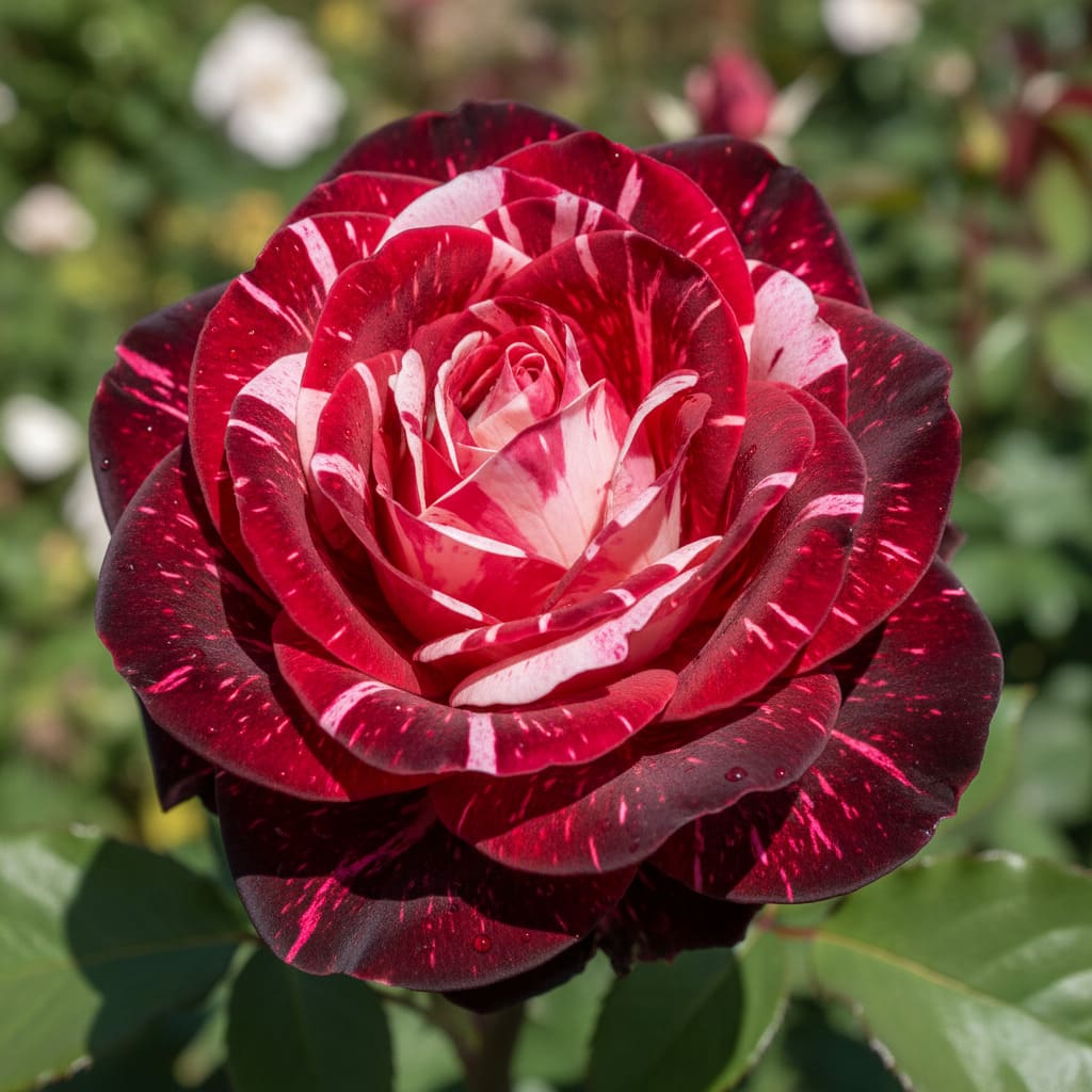 Trandafir Parfumat Hybrid Altoit "Abracadabra-Osiria", Anul 4