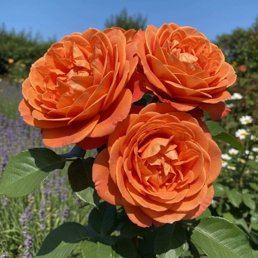 Trandafir Parfumat Hybrid "Monica", Anul 4