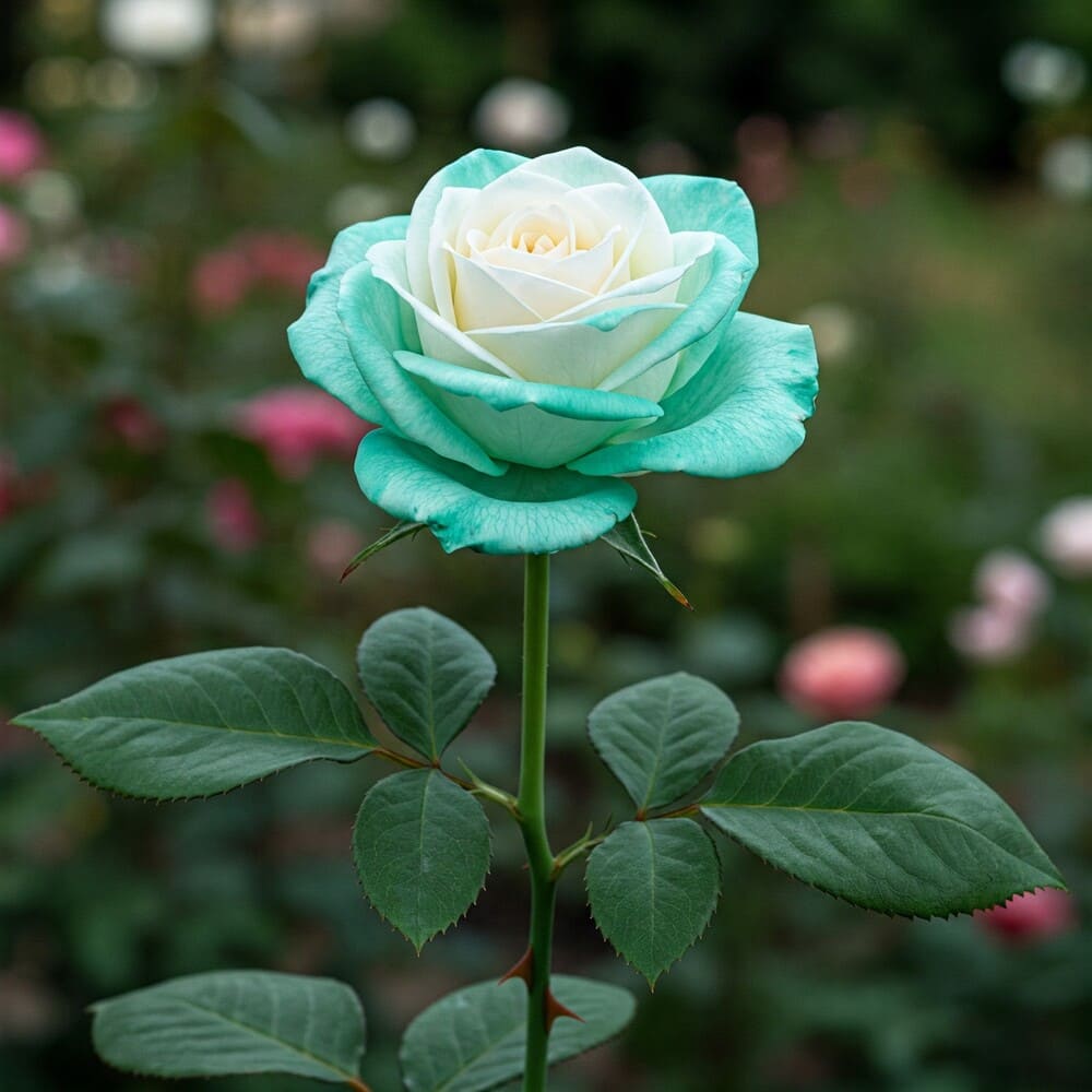 Trandafiri Parfumati de Lux "Vis Smarald" - Ghiveci 3L, Anul 3