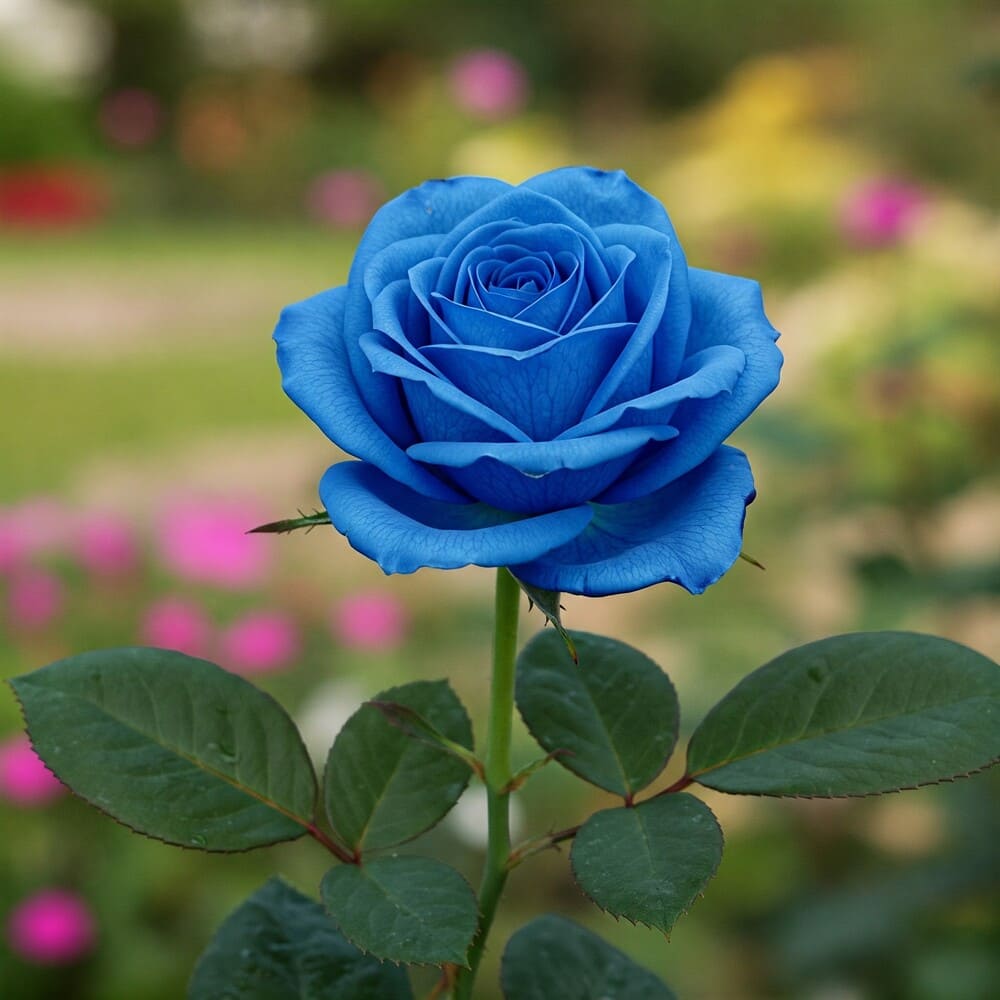 Trandafiri Parfumati de Lux "Azur" - Ghiveci 3L, Anul 3