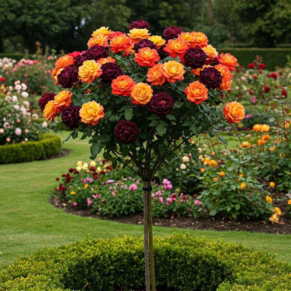 Trandafiri Pomisor 4X - Ghiveci 5L - 140-160cm - PROMOTIE