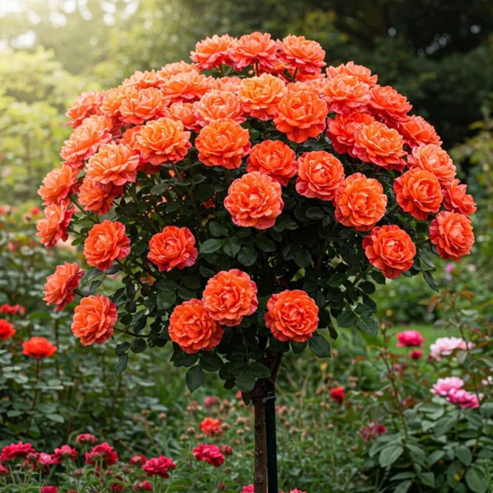 Trandafiri Pomisor 4X - Ghiveci 5L - 140-160cm - PROMOTIE