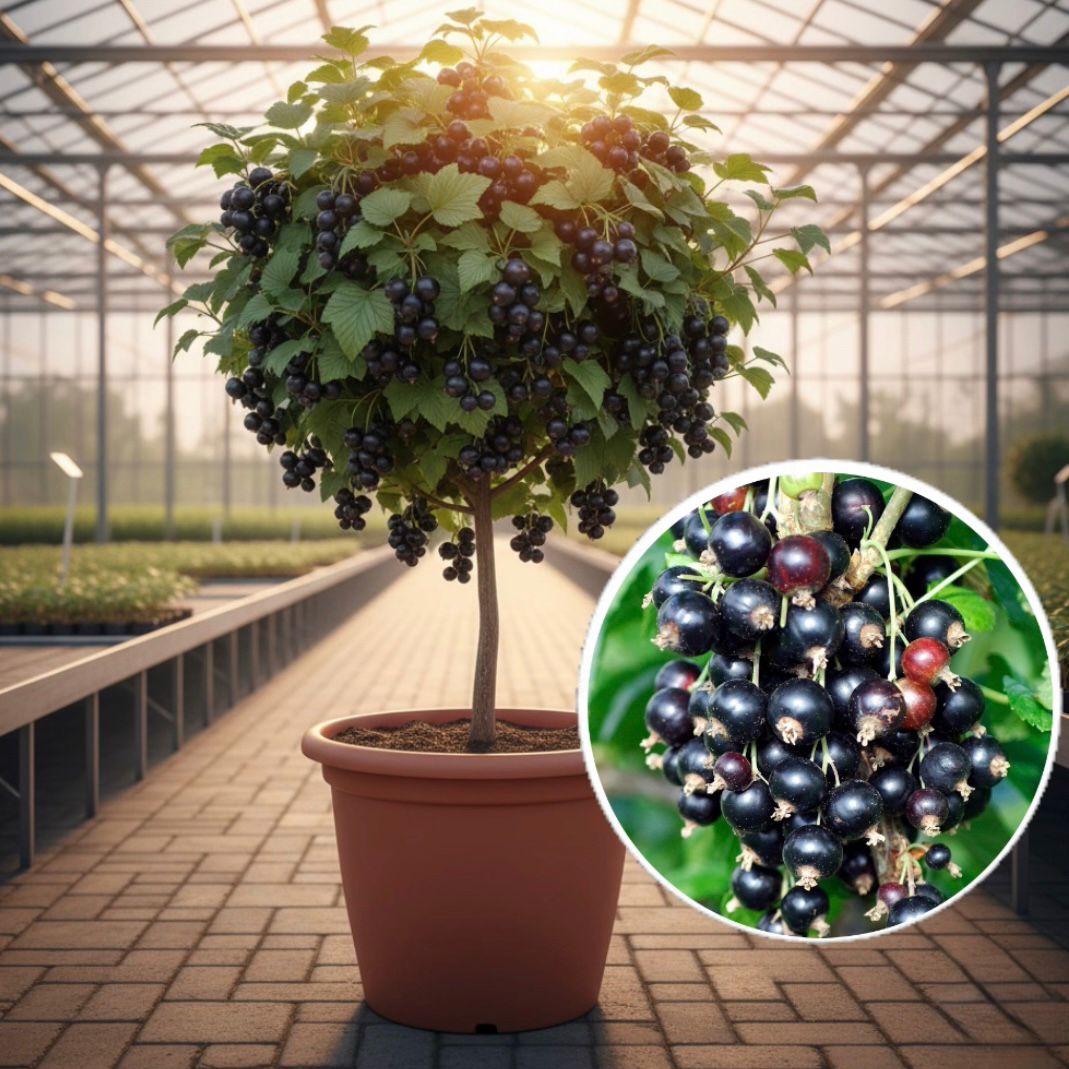 Arbust Fructifer Anul 3 - Coacaz Negru Pomisor, Rădăcină Împachetată