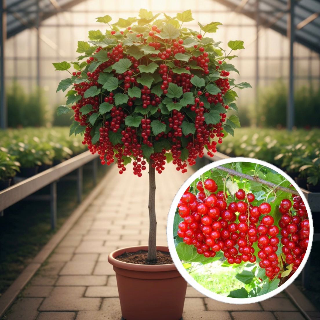 Arbust Fructifer Anul 3 - Coacaz Rosu Pomisor, Rădăcină Împachetată