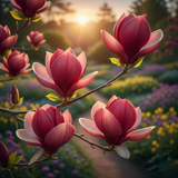 Magnolie Rosie "Red Love" la Ghiveci - H 40-50cm