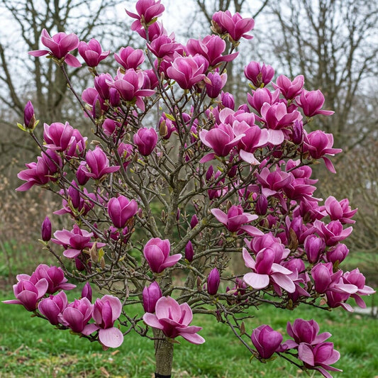 Magnolie Violet "Black Tulip" - Ghiveci 2L - H 50-60cm
