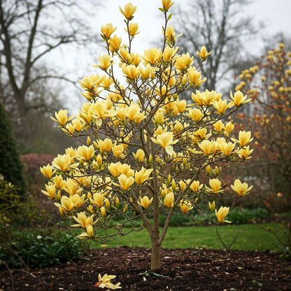 Magnolie Galbena "Gold Sun" - Ghiveci 2L - H 50-60cm