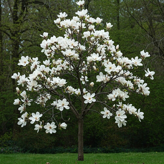 Magnolie Alba "White Snow" - Ghiveci 2L - H 50-60cm