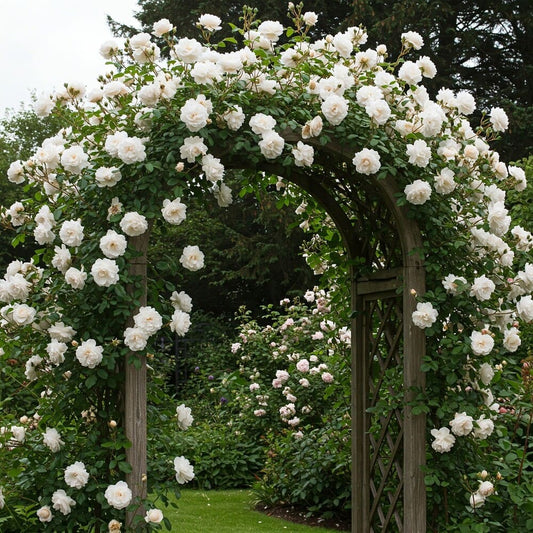 Trandafiri Cataratori "White" - Ghiveci 3L, Anul 3