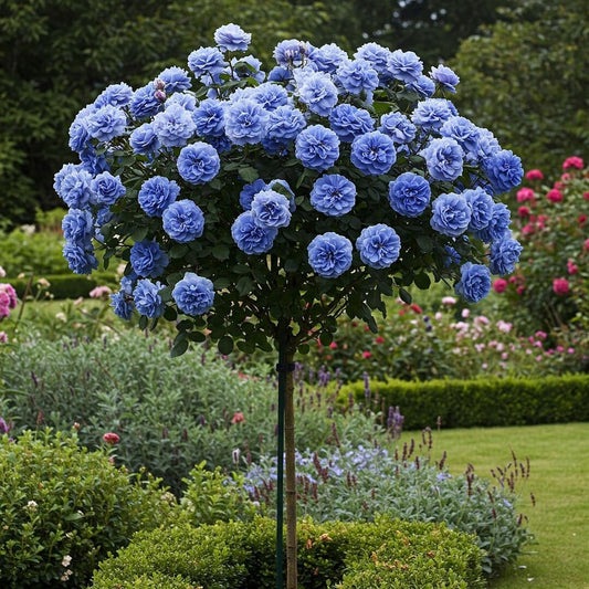 Trandafir Pomisor Albastru - Ghiveci 5L - 140-160cm, Anul 3
