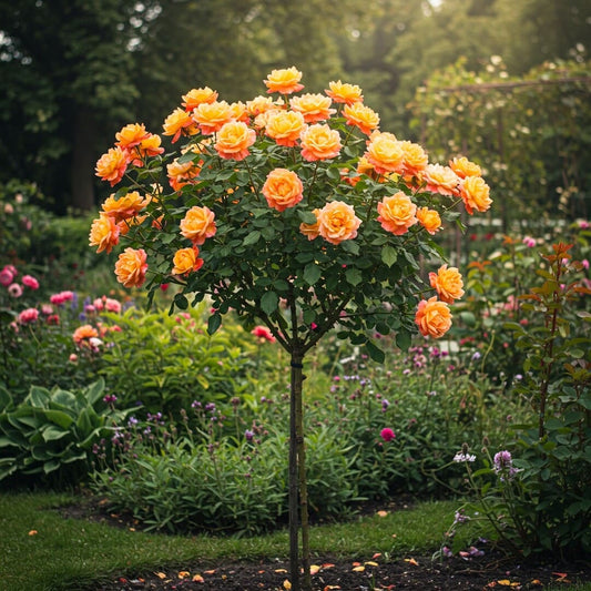 Trandafir Pomisor Galben - Ghiveci 5L - 140-160cm, Anul 3